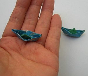 origami barchetta