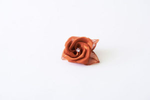 Origami in metallo Rosa