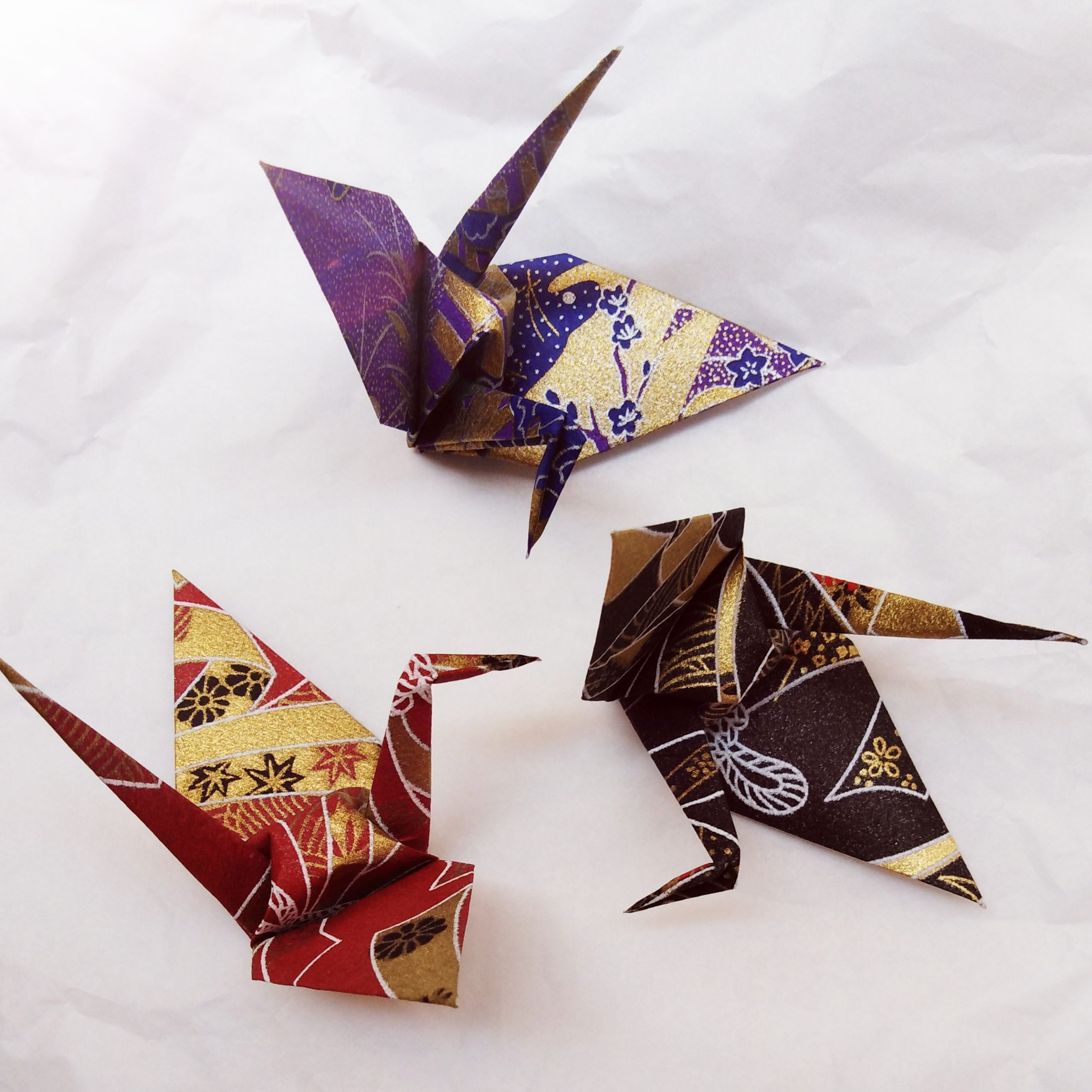 Origami gru