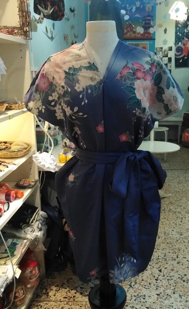 kimono mini dress