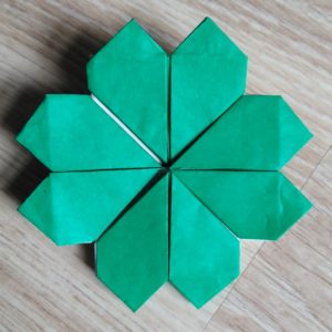 origami quadrifogli