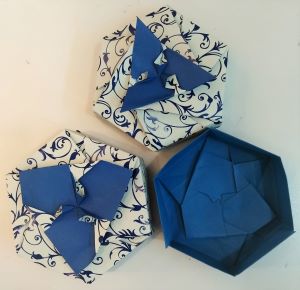 scatola origami di Tomoko Fuse