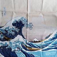 Furoshiki Hokusai Onda
