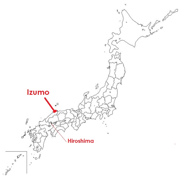 mappa del Giappone