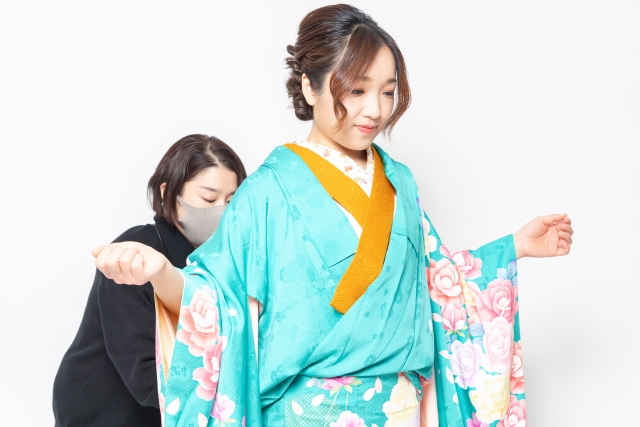 vestitizione di Kimono 2