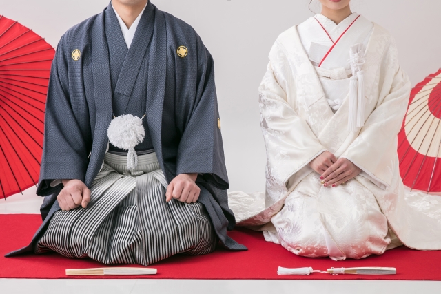 kimono al matrimonio
